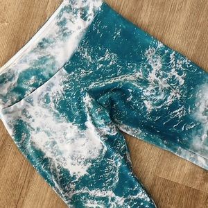Ocean yoga leggings